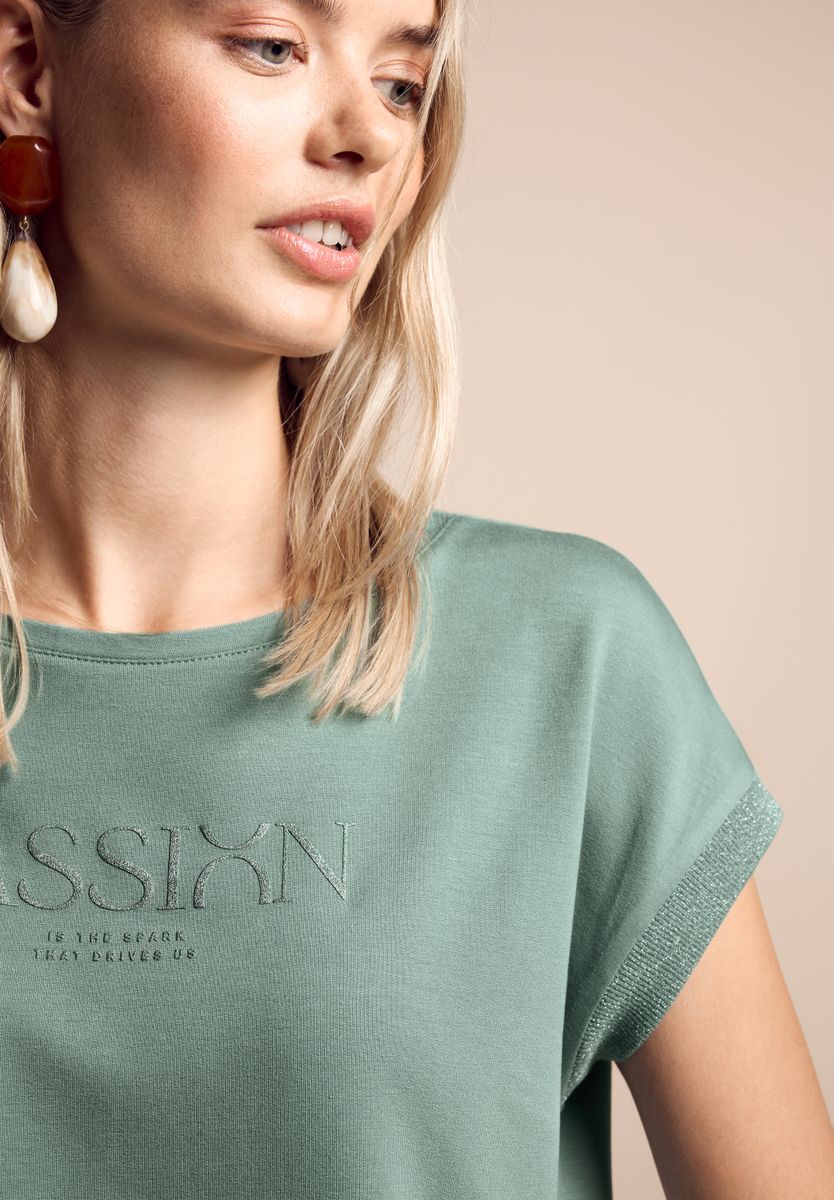 T-Shirt mit Wording