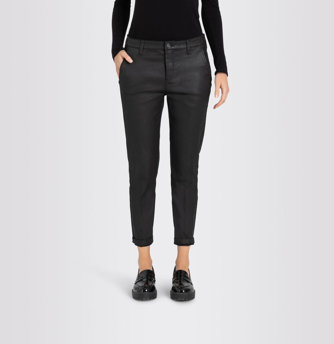 MAC JEANS - CHINO, Coated cotton tencel