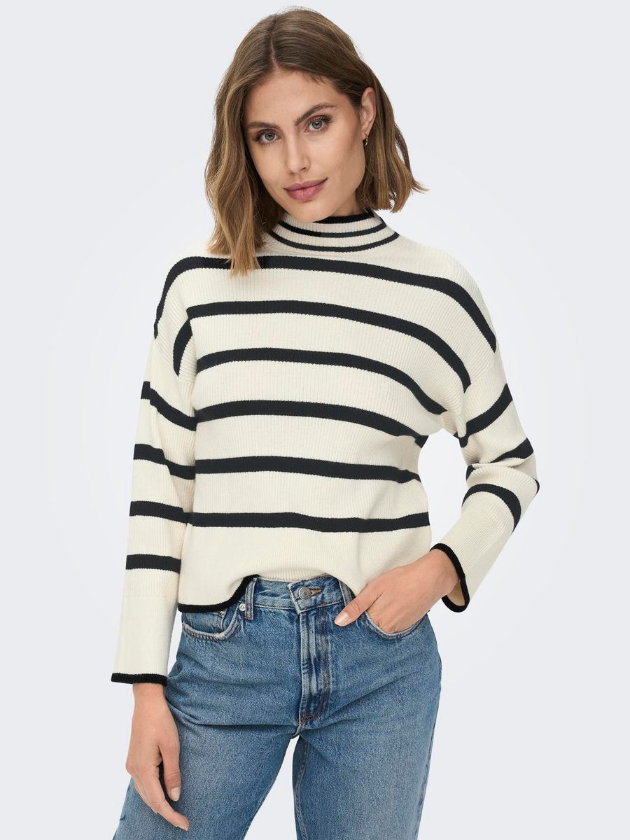 ONLIBI L/S HIGHNECK PULLOVER KNT NOOS
