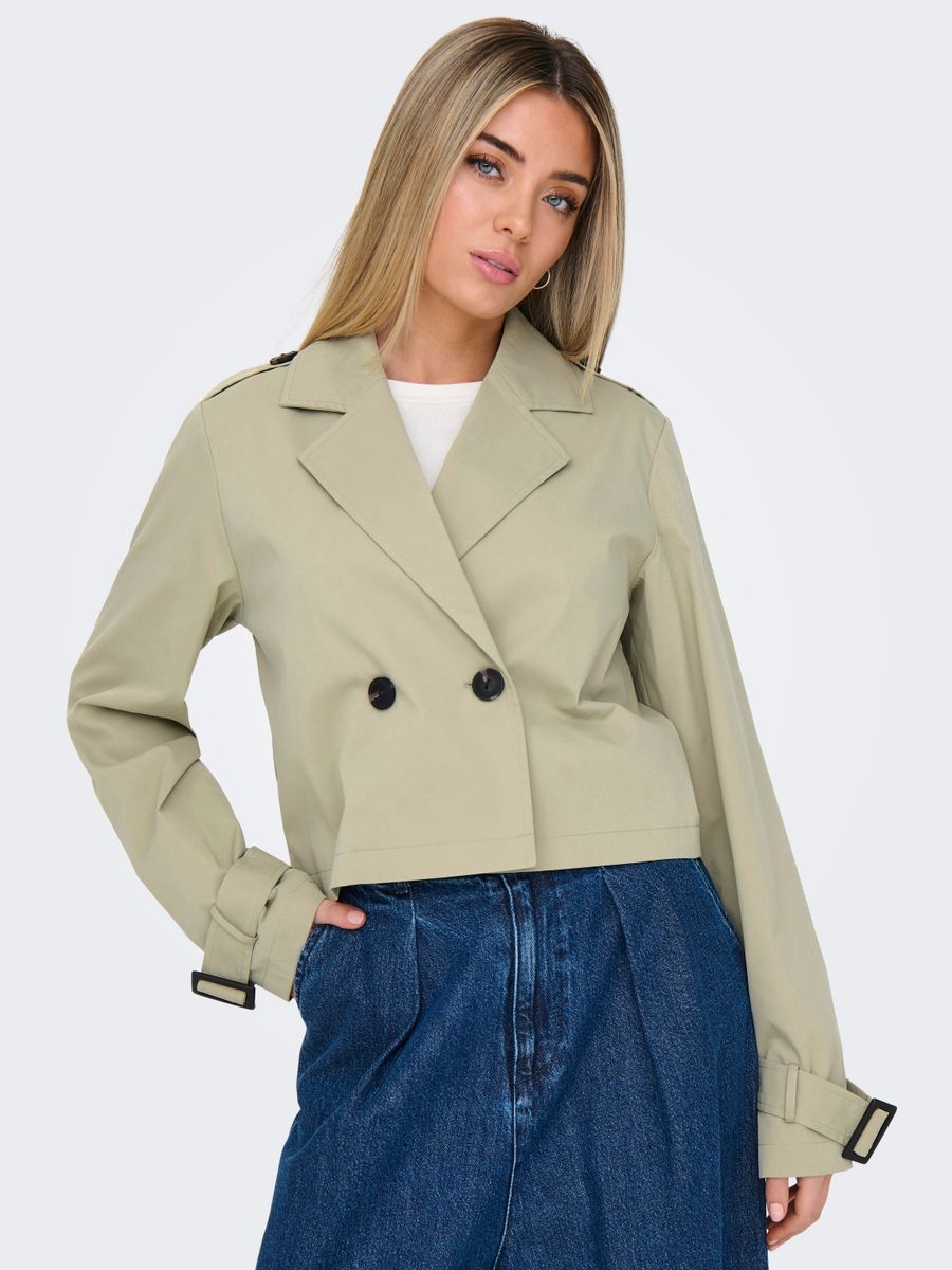 ONLEJA ORCHID SHORT LIFE TRENCH CC OTW