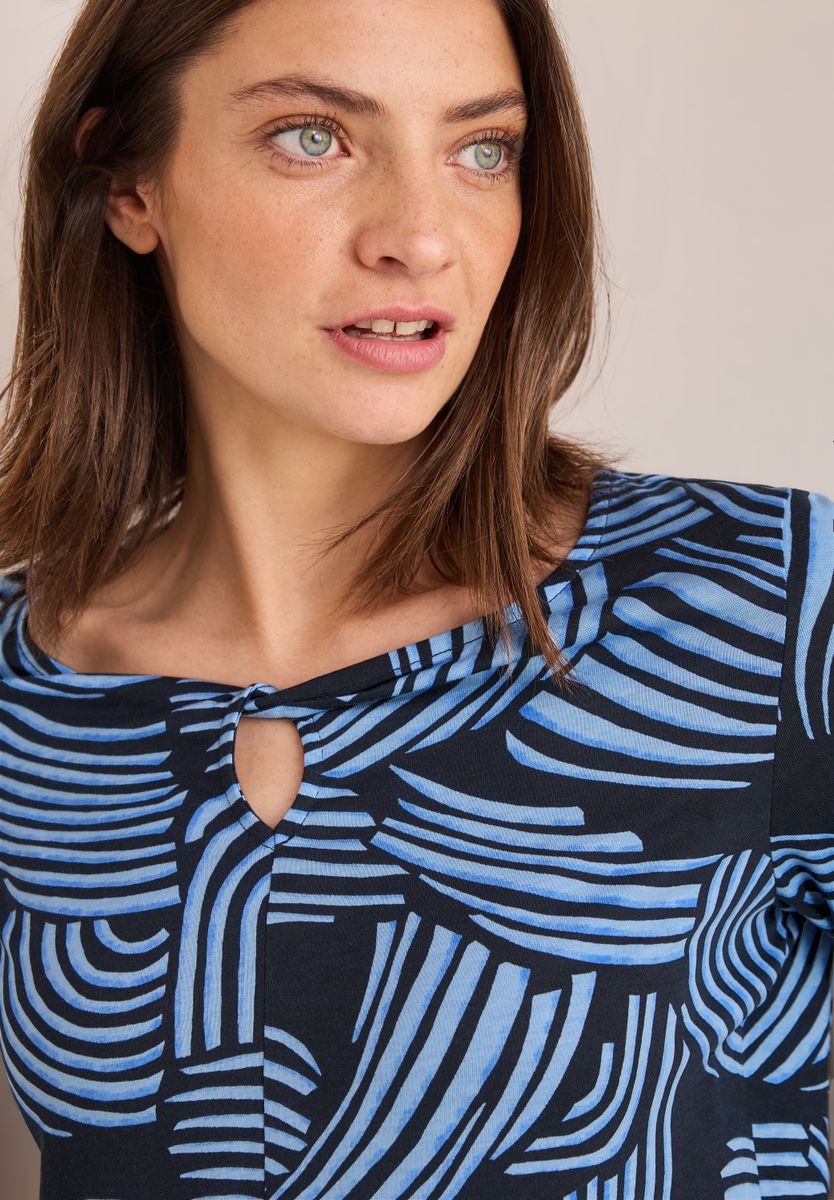 Shirt mit Knotendetail