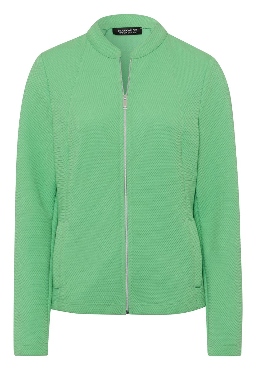 Blazerjacke NOS aus Jersey mit Zipp