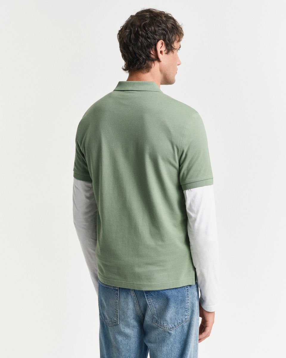 Regular Fit Shield Piqué Poloshirt