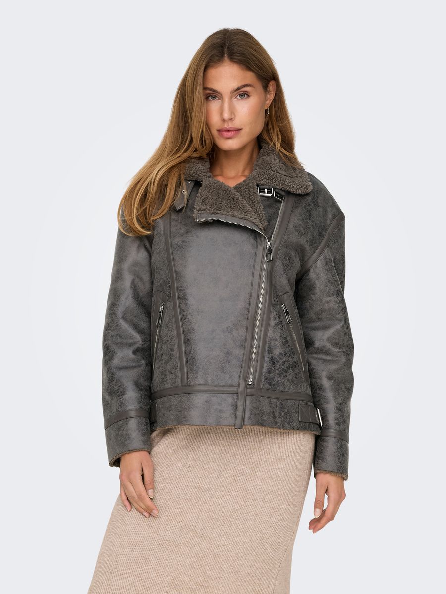 ONLBETTY BONDED OVERSIZED AVIATOR CC OTW