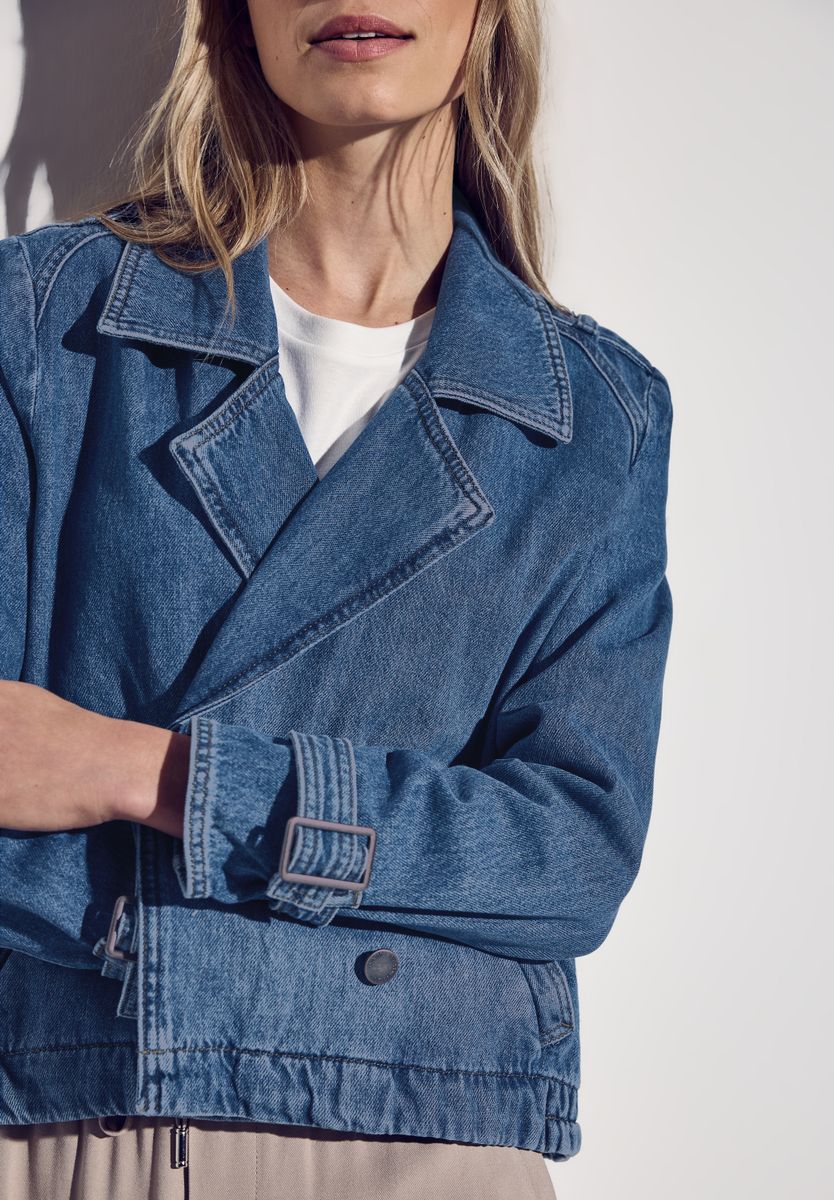 Kurze Jeansjacke
