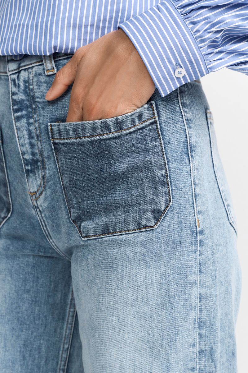 Marlene Dark Blue Denim Organic