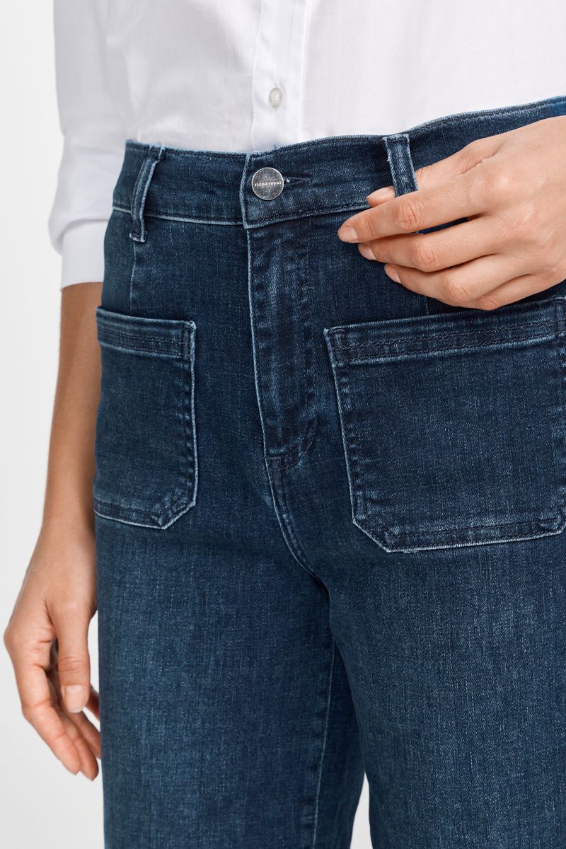 Culotte Deep Blue Denim