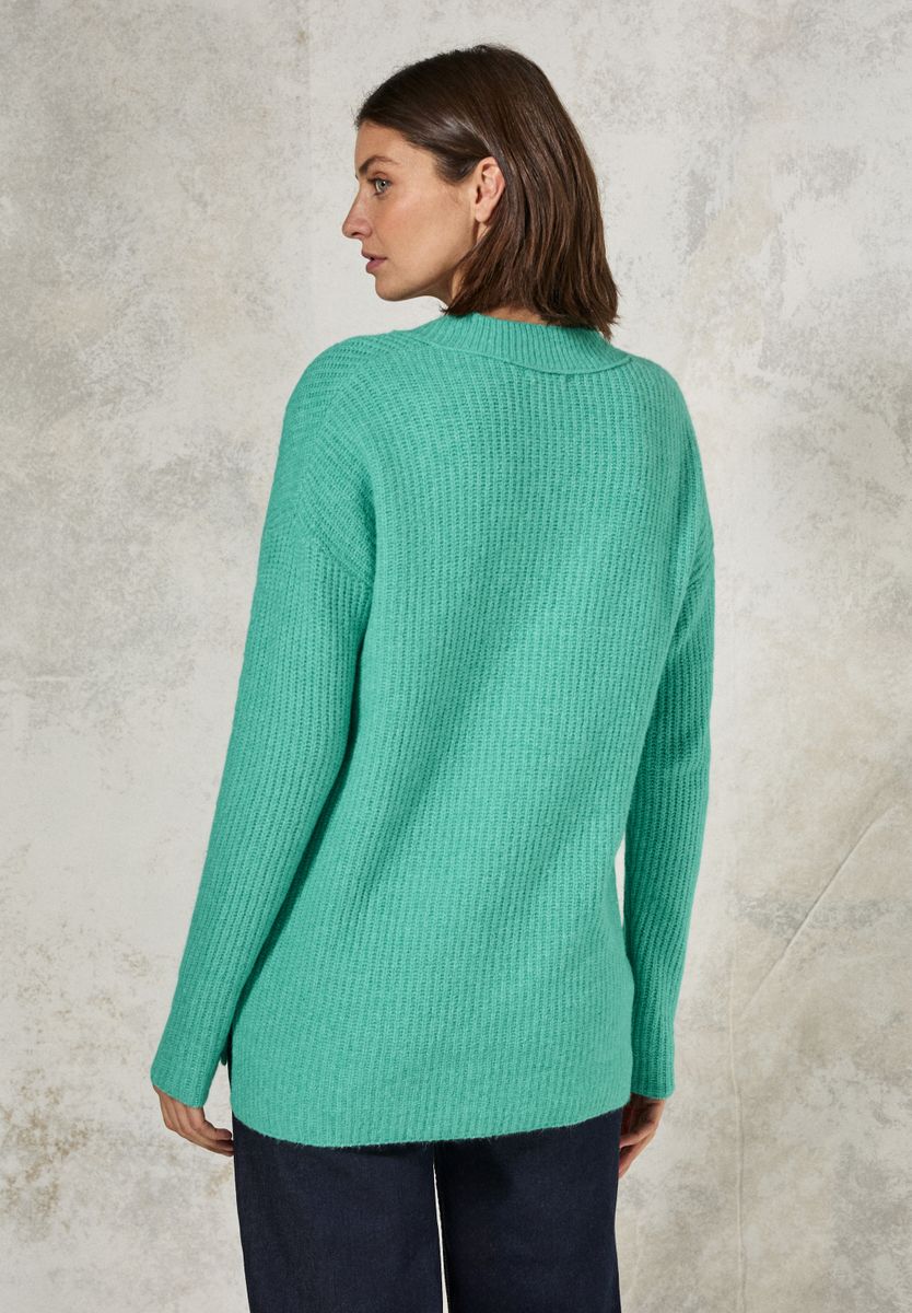 Pullover mit V-Ausschnitt