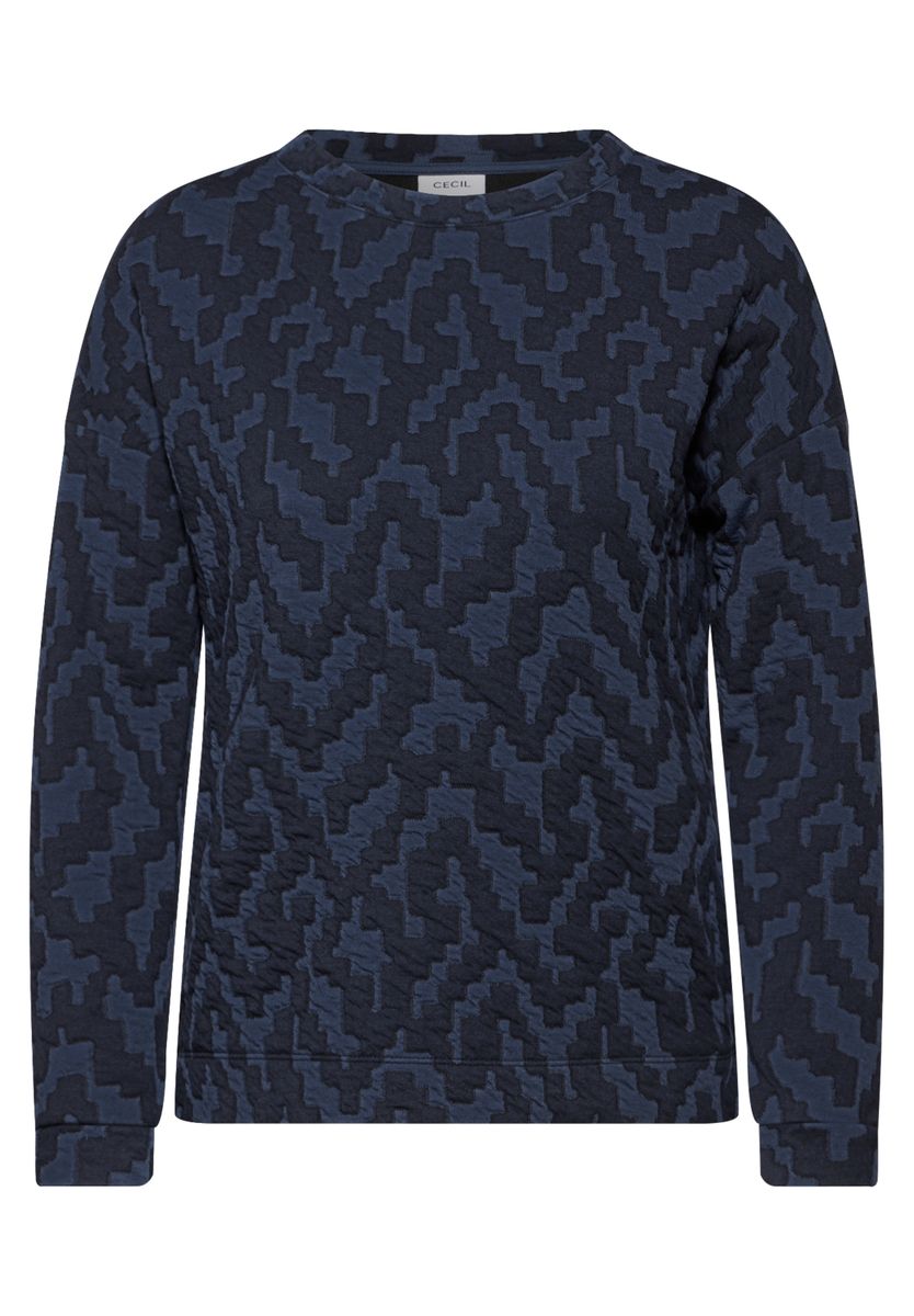 Jaquard Strukturshirt