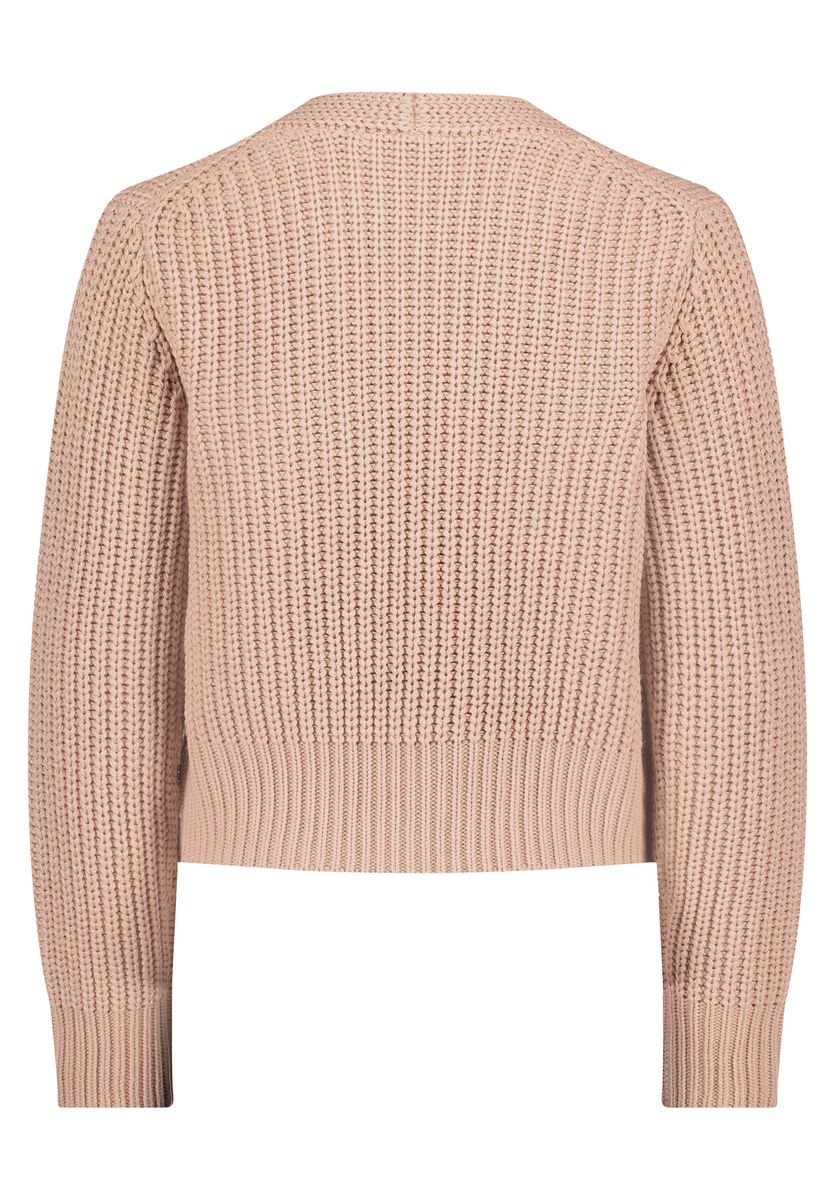 Grobstrickjacke