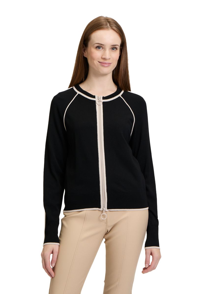 Feinstrickjacke