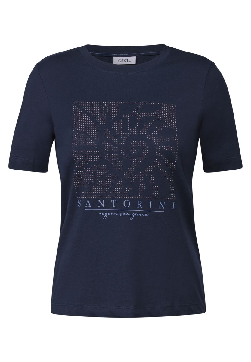 Shirt mit Schmucksteinen