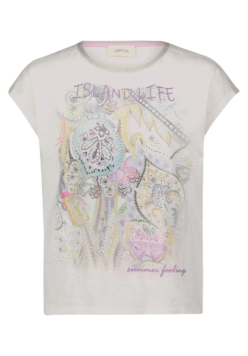 Rundhals-Shirt