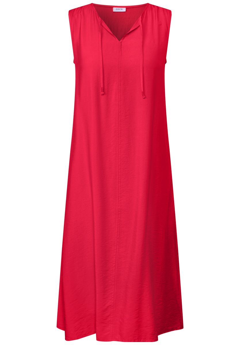 Kleid in Unifarbe