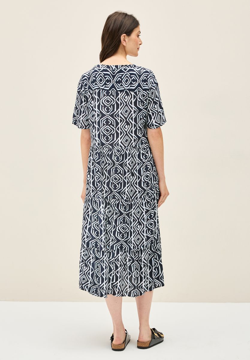 Kleid mit Volants