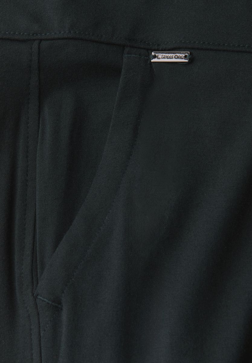 Wide Leg Jersey-Hose