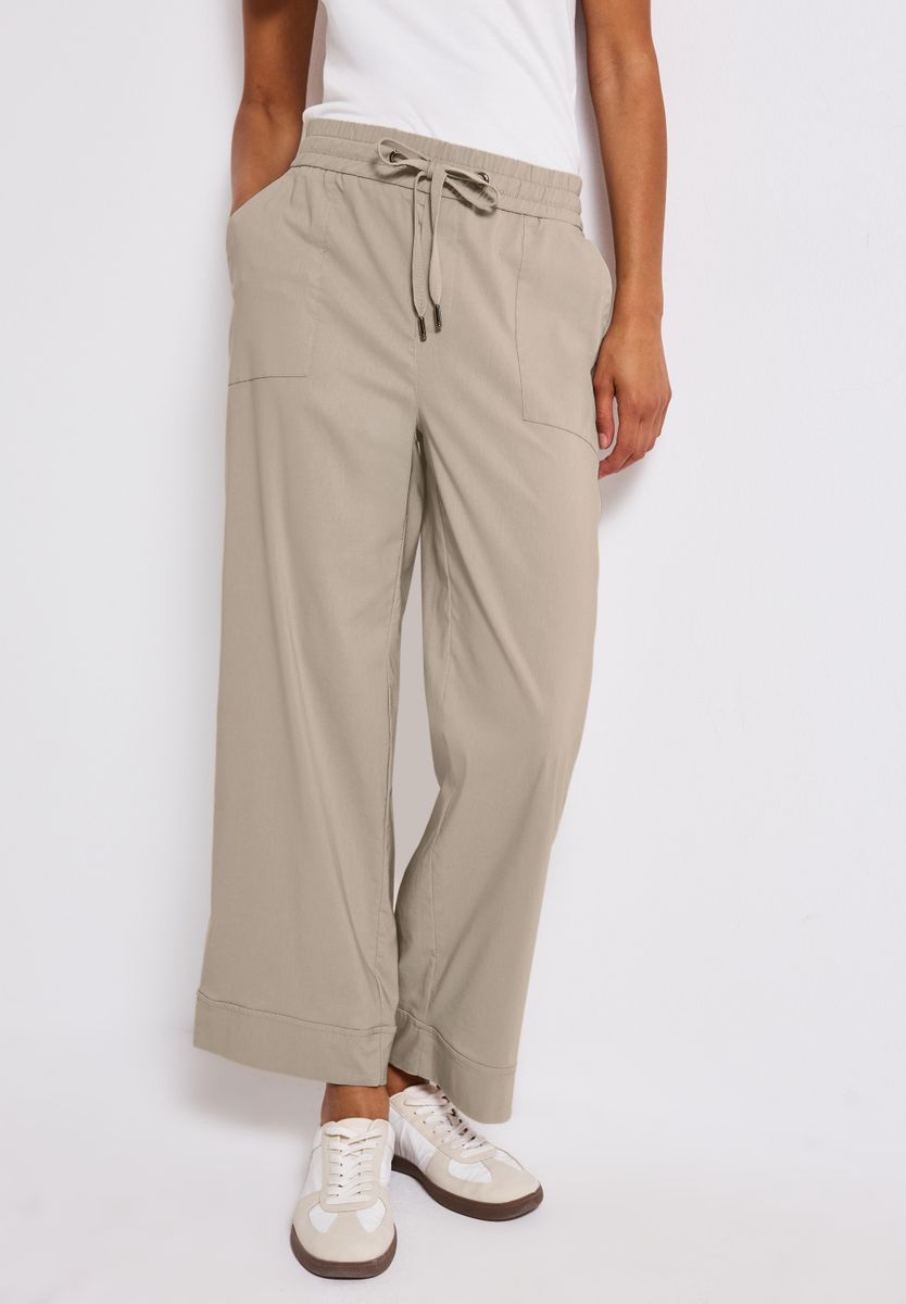 Casual Fit Hose mit Turn-Up