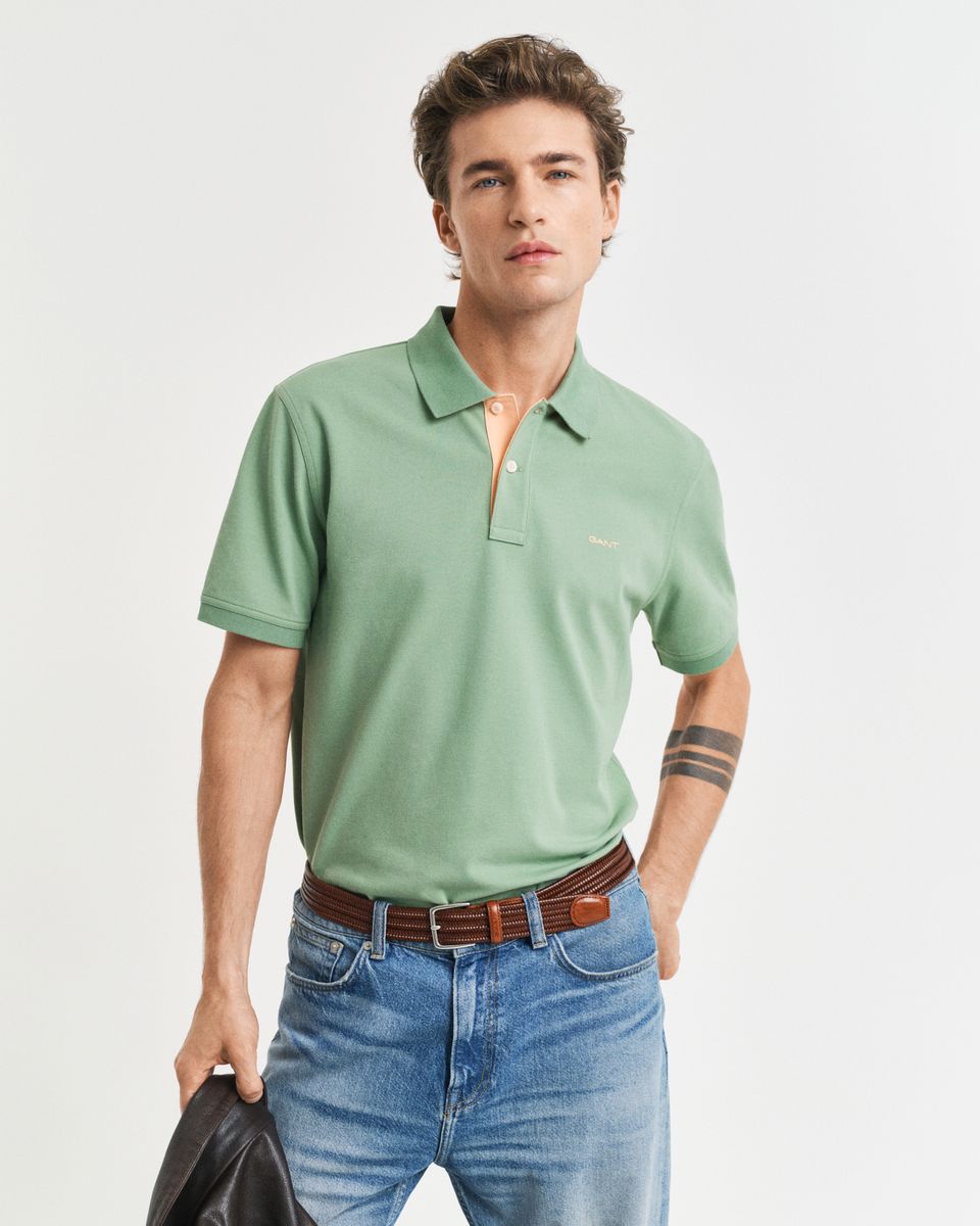 Kontrast Piqué Poloshirt