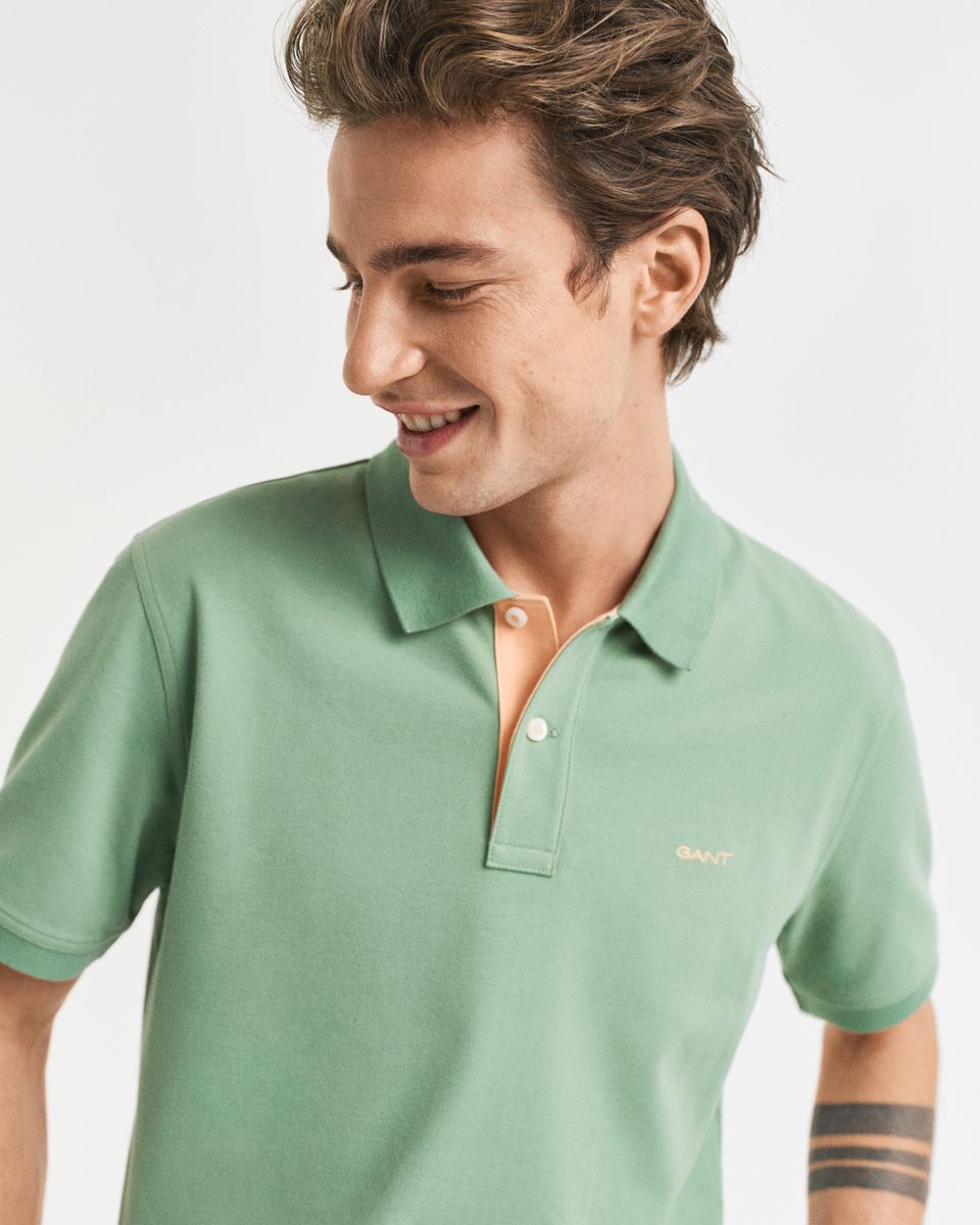 Kontrast Piqué Poloshirt