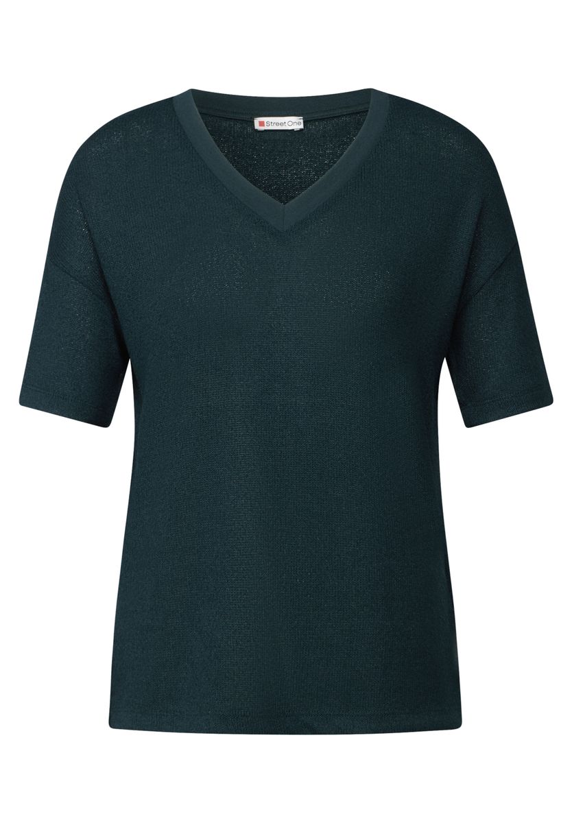 Strick-Look T-Shirt