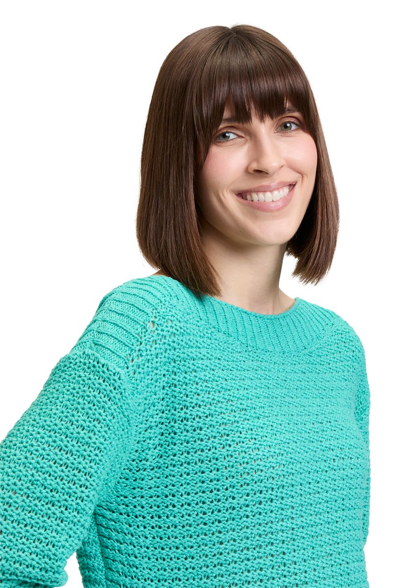 Grobstrick-Pullover