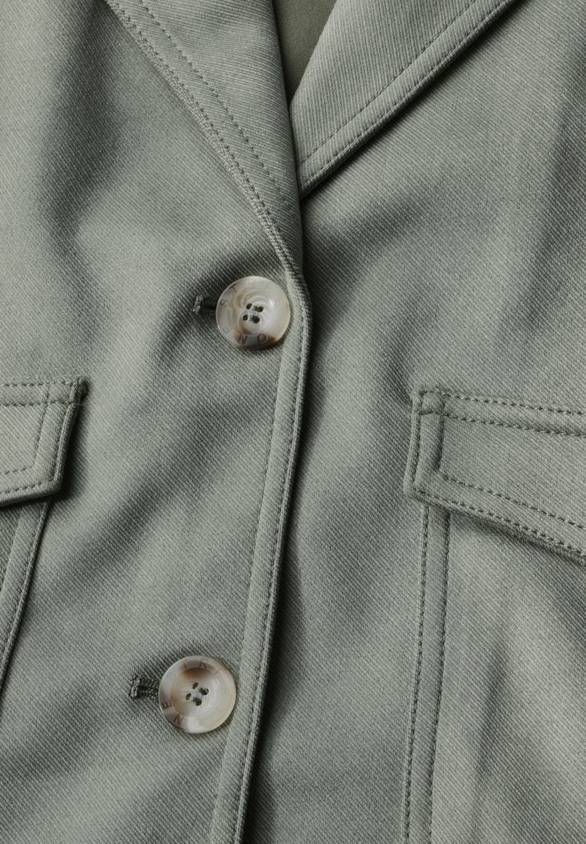 Velours Jacke