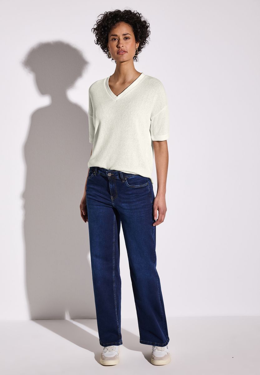 Strick-Look T-Shirt