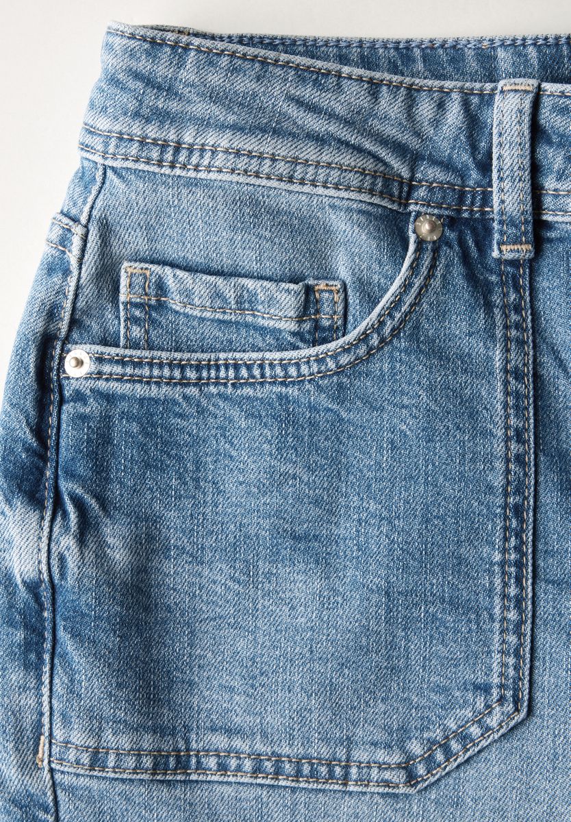 Straight Leg Jeans