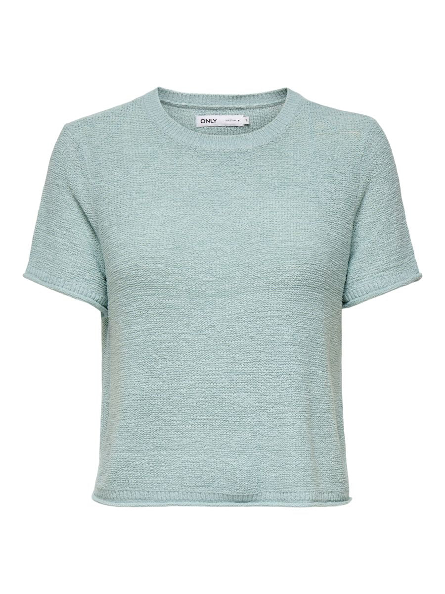 ONLSUNNY S/S PULLOVER KNT NOOS