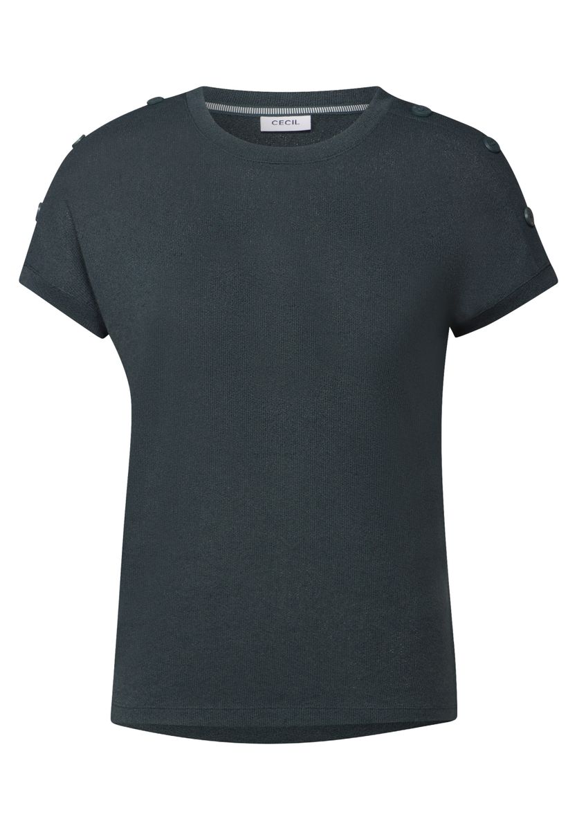 Strukturshirt mit Knöpfen