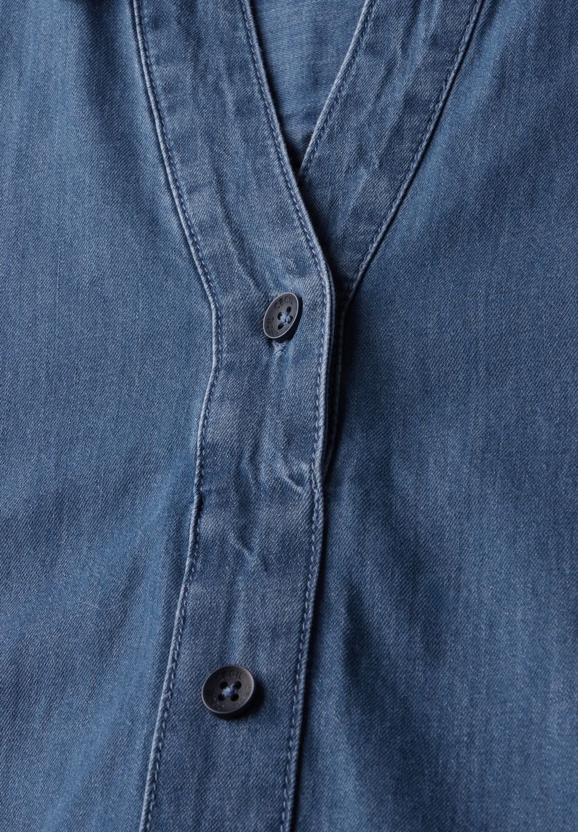 Kleid im Jeanslook