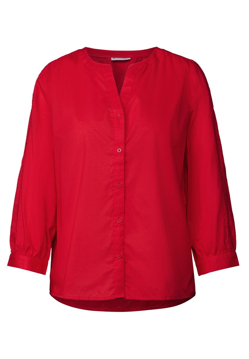 Bluse mit Tapedetails