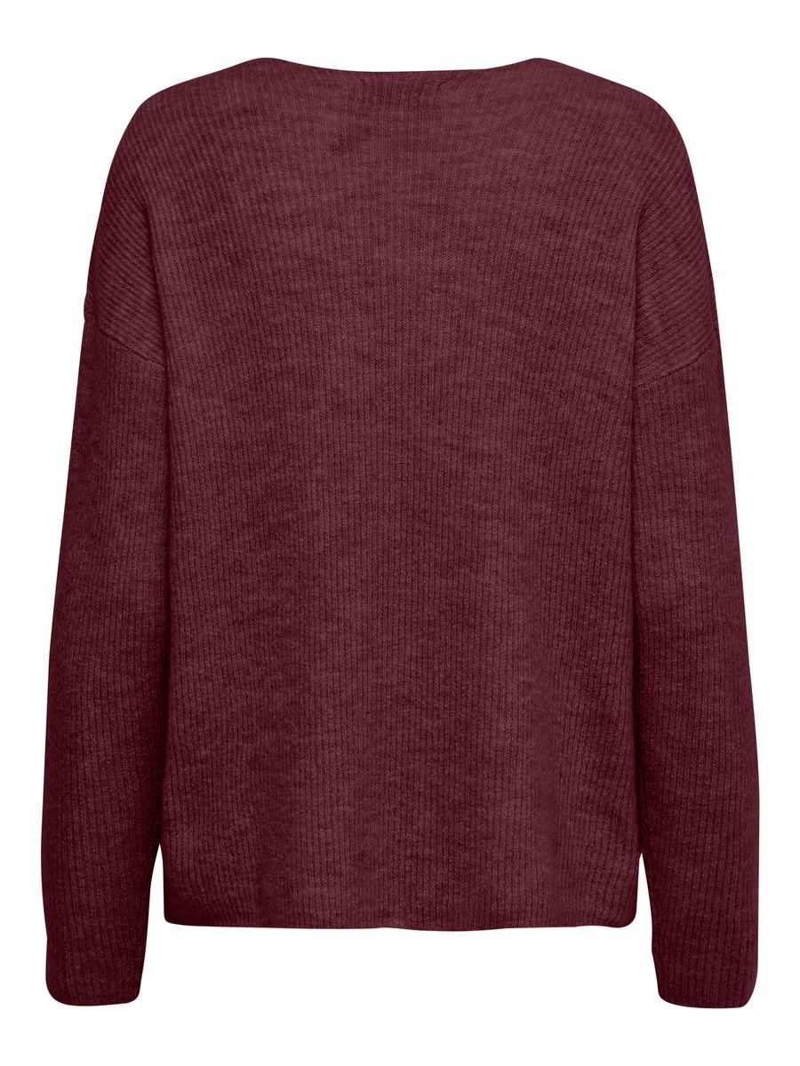 ONLCAMILLA V-NECK L/S PULLOVER KNT NOOS