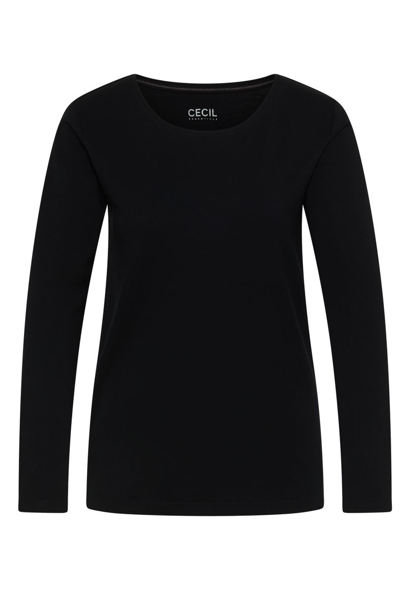Basic Langarmshirt