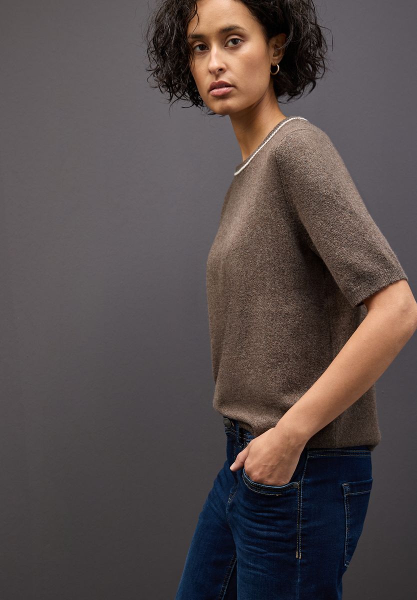 Kurzarm Pullover