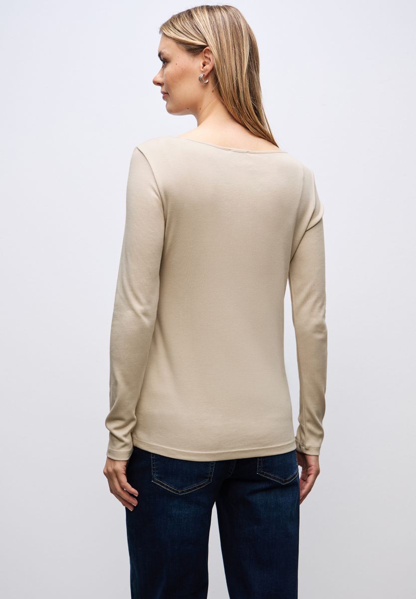 Basic Langarmshirt