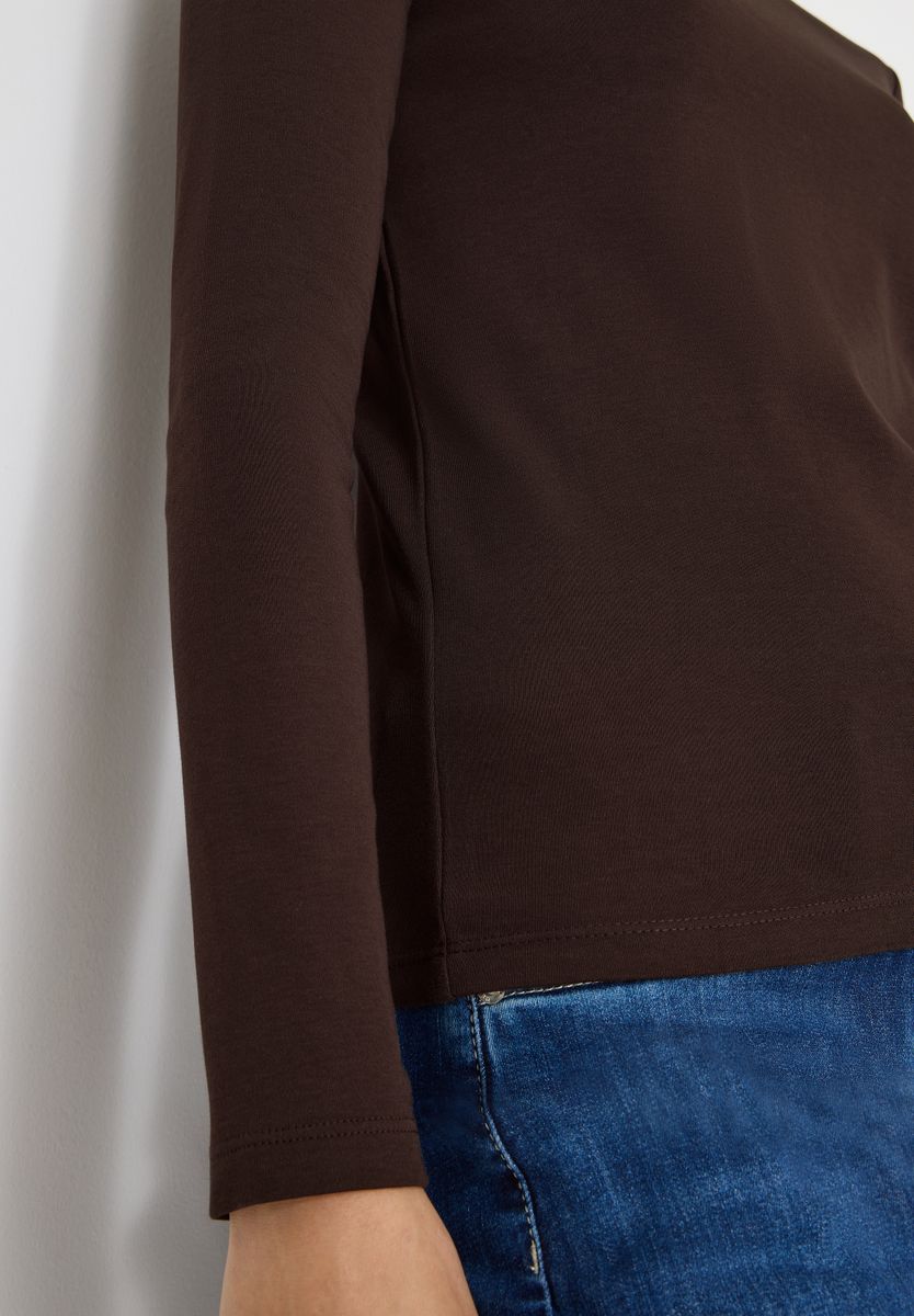 Basic Langarmshirt