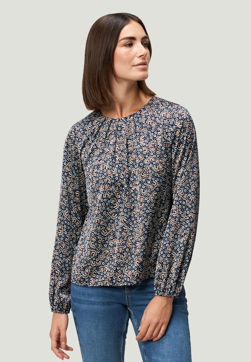 Satinbluse