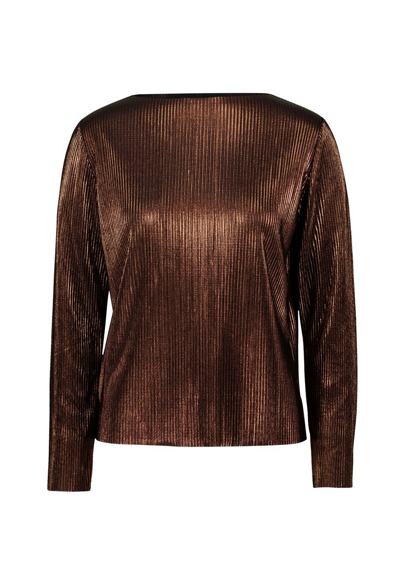 Plissee-Shirt