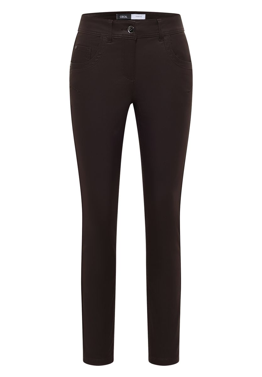 Hose im Leder-Look