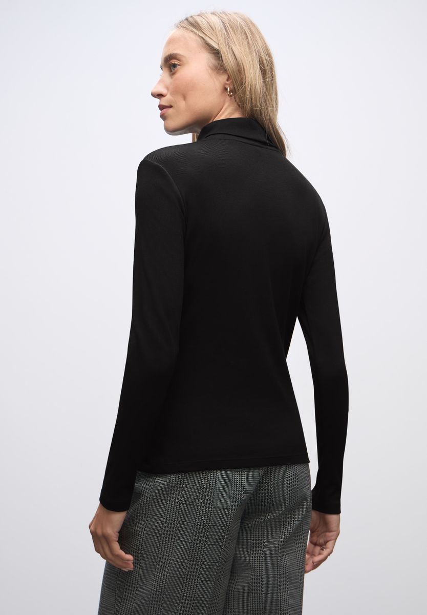 Basic Rollkragenshirt