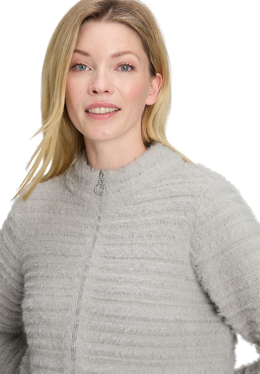 Grobstrickjacke