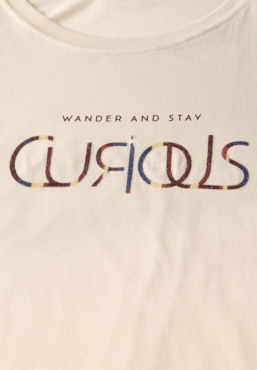 T-Shirt mit Wording