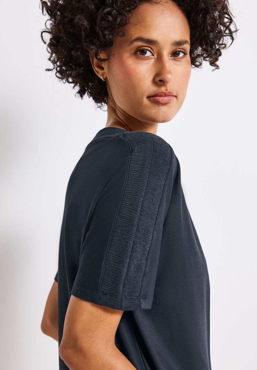 Shirt mit Strukturdetail