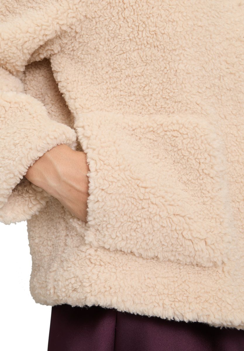 Plüschjacke