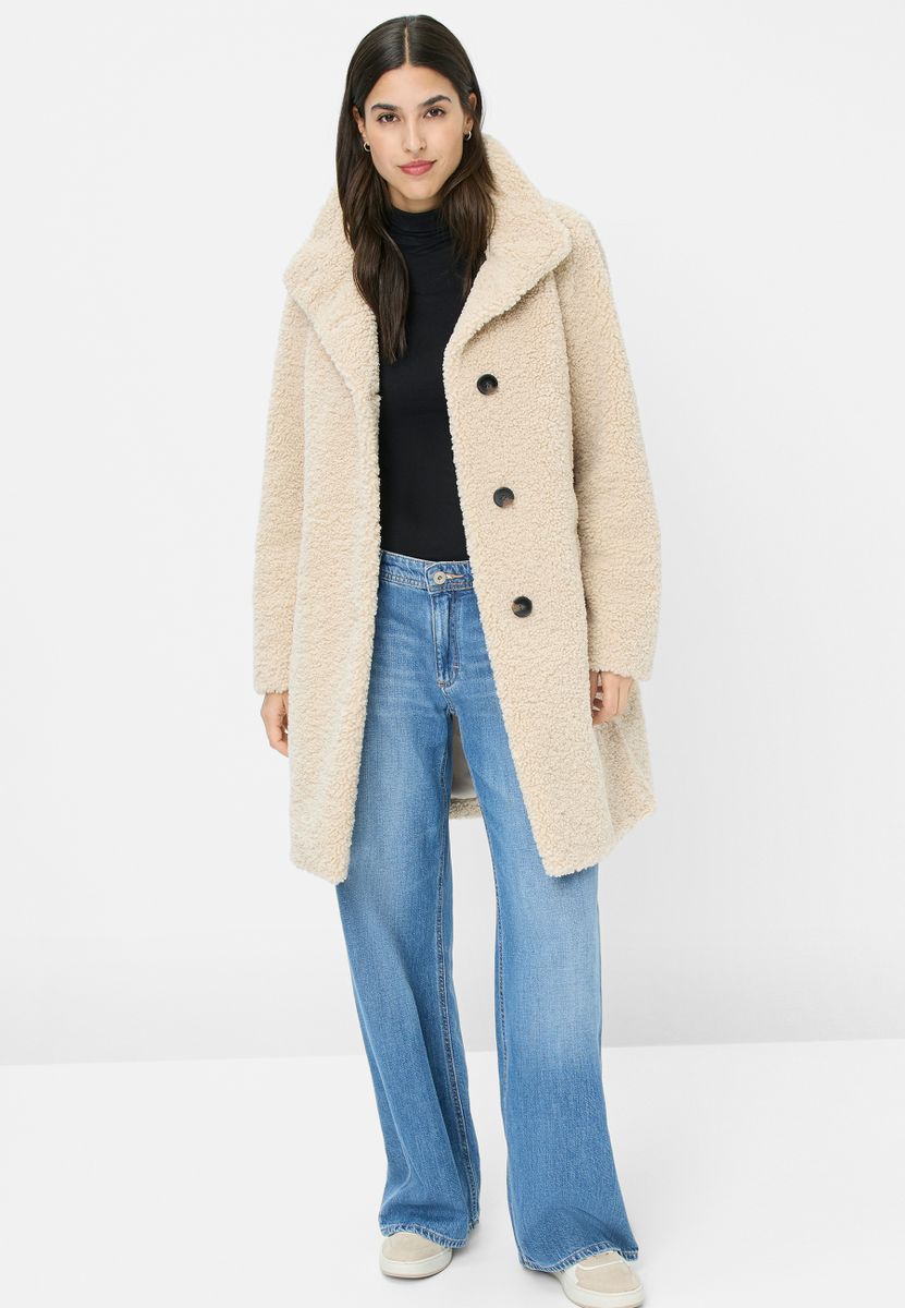 Fake Fur Kurzmantel