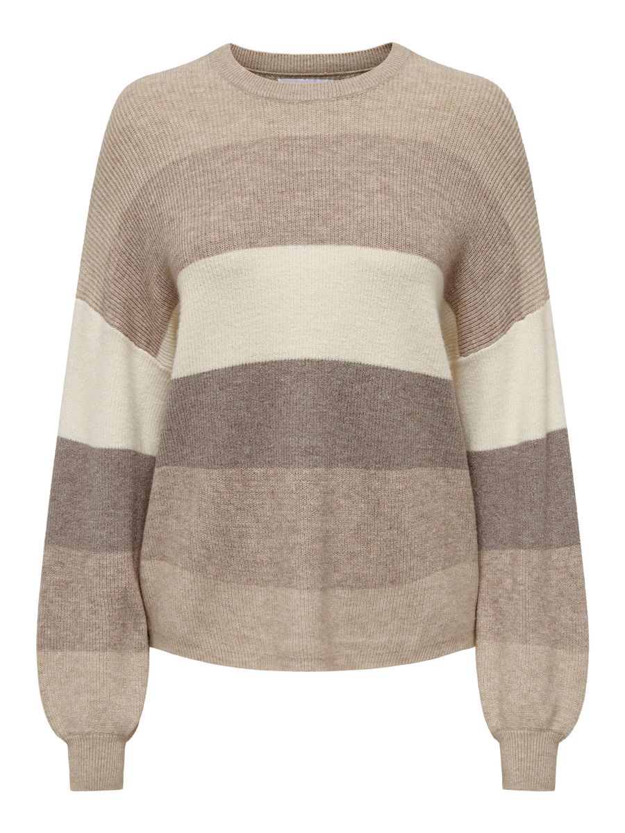 ONLATIA LIFE L/S STRIPE PULLOV KNT NOOS