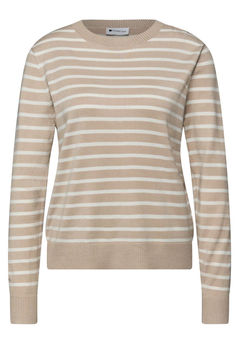 Gestreifter Pullover