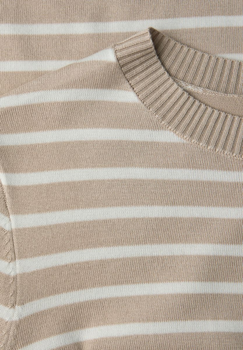 Gestreifter Pullover