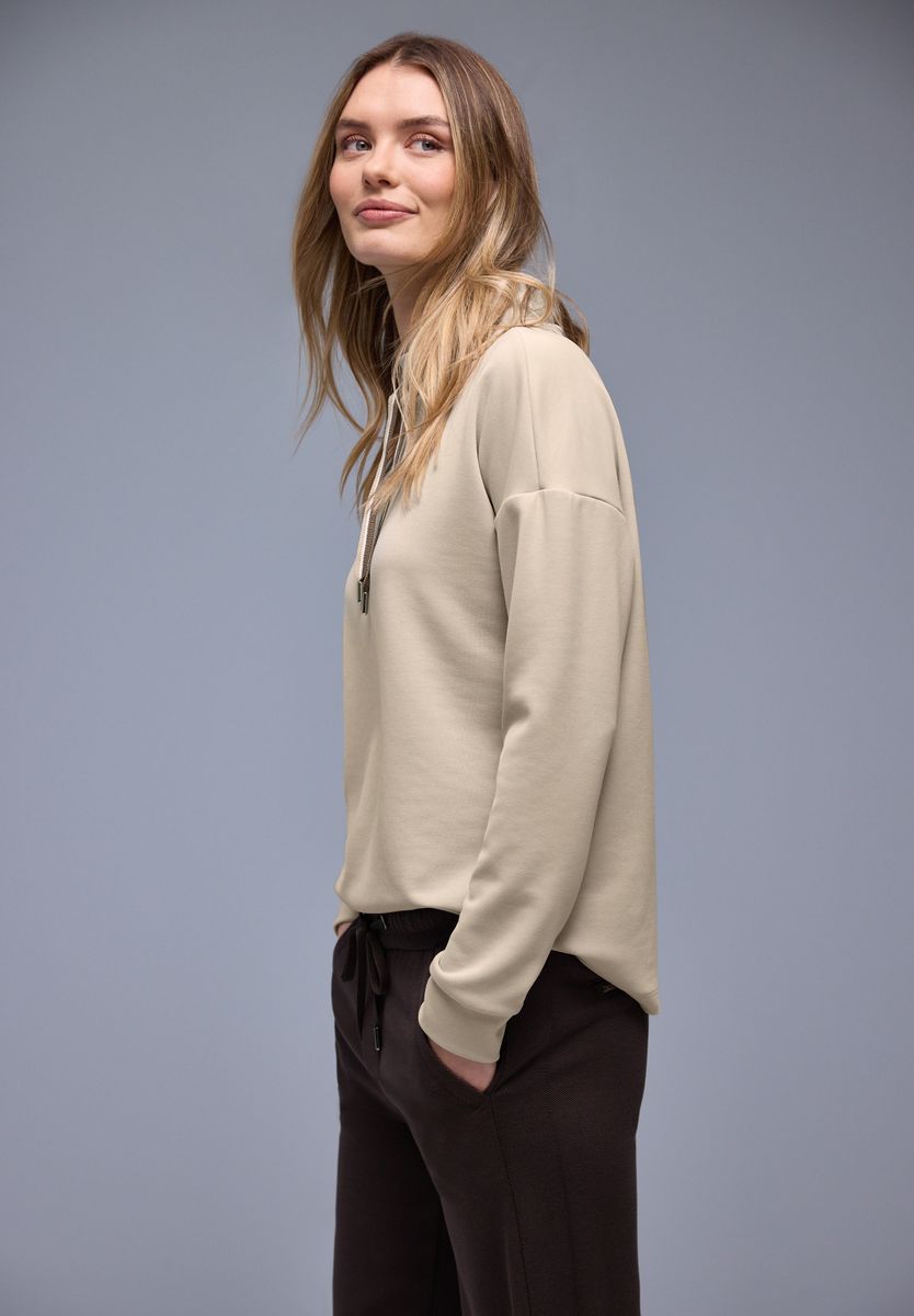 Shirt in Unifarbe
